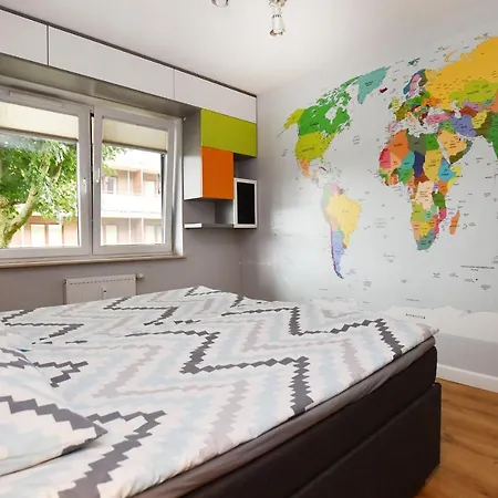 아파트 Bocianie Gniazdo Z Ogrodkiem I Garazem