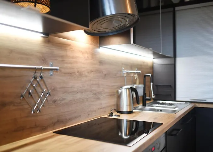 Bocianie Gniazdo Z Ogródkiem I Garażem Apartament